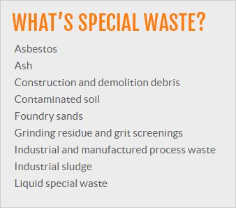 What is Special Waste Callout